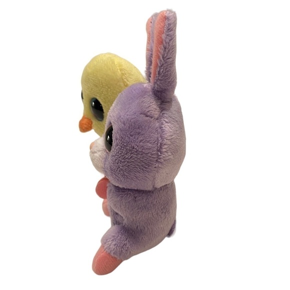 Ty The Basket Beanies Collection Goldie the Chick and Petunia the Bunny 2011 - Picture 3 of 12